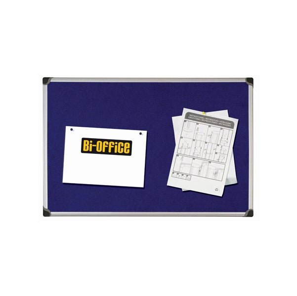 BI-OFFICE - FA0343178 - Pannello Maya Felt Board - feltro blu - 60 x 90 cm - Bi-Office