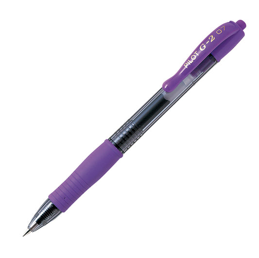 PILOT - 001488 - Roller gel a scatto G-2 - punta 0,7mm - viola - Pilot