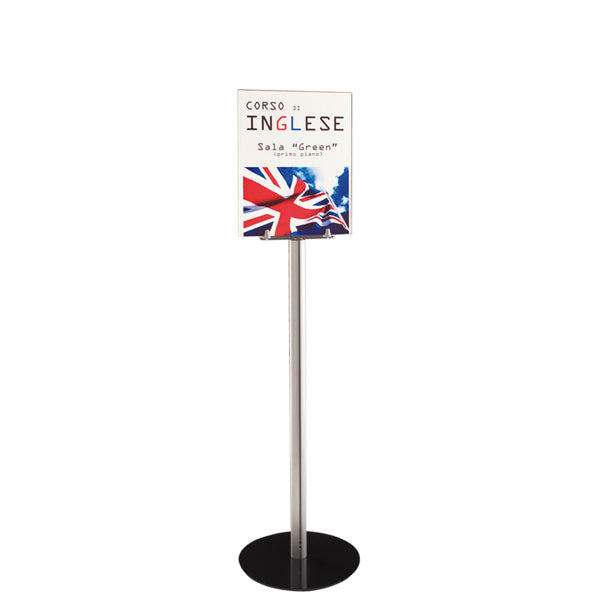 TECNOSTYL - MB08 - Piantana segnaletica - A4 - 32 x 126 cm - verticale - Tecnostyl