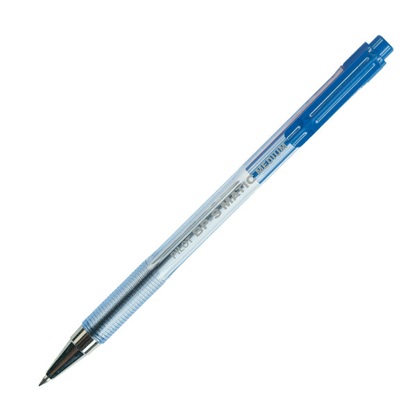 PILOT - 001621 - Penna a sfera a scatto BP S Matic  - punta media 1,0mm - blu - Pilot