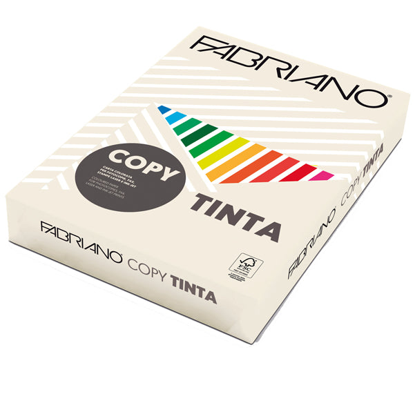 FABRIANO - 69916021 - Carta Copy Tinta - A4 - 160 gr - colori tenui avorio - Fabriano - conf. 250 fogli