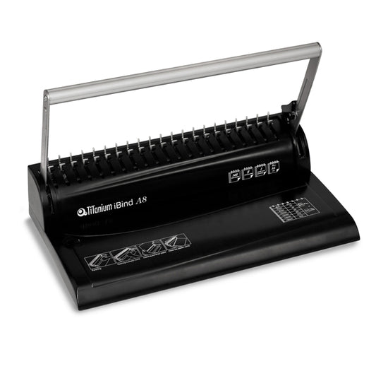 TITANIUM - PB1008 - Rilegatrice Ibind 8 - manuale - Titanium