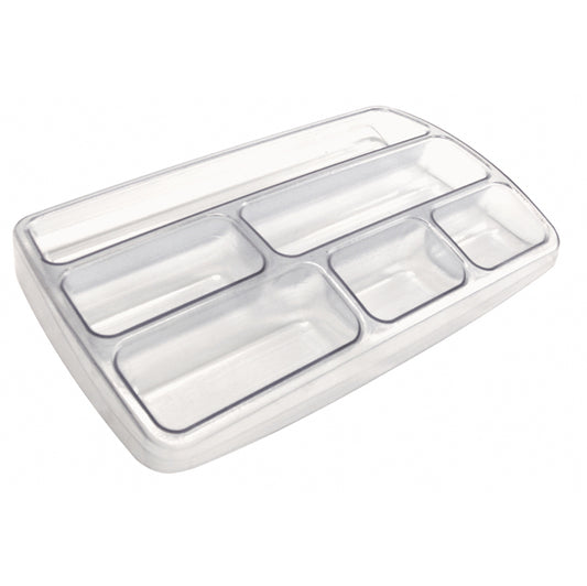 ARDA - TR3110CR - Vaschetta portacancelleria - 25,3x3,4x15,7 cm - trasparente neutro - Arda