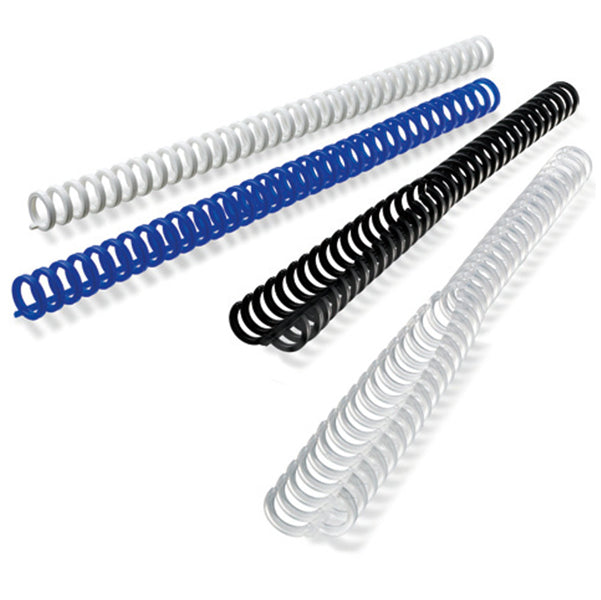 IBICO - 387357E - Dorsi ClickBind per rilegatura - riutilizzabili - 16 mm - nero - GBC-Ibico - conf. 50 pezzi