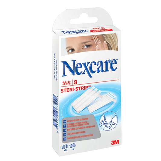 NEXCARE - 7000115136 - Cerotti Steri Strip - 8 strisce assortite - Nexcare