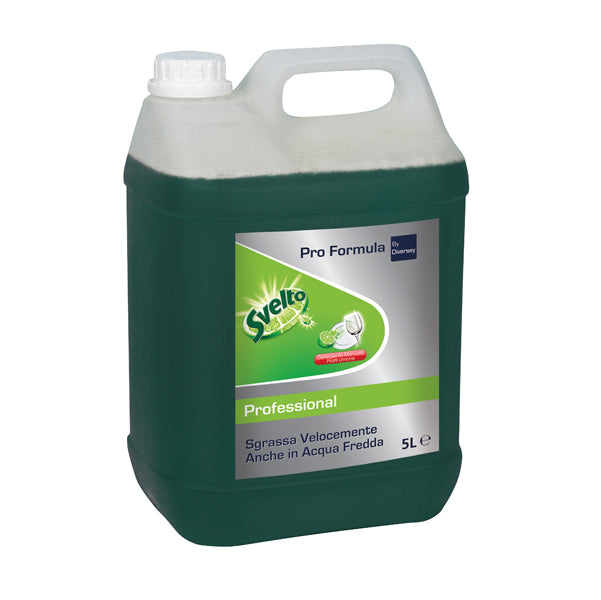 SVELTO - 7522663 - Detergente per piatti Svelto - limone - tanica da 5 L