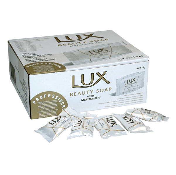 LUX - 101106191 - Saponetta mini Hotel Beauty Soap - 15 gr - Lux - conf. 100 minisaponette da 15 gr