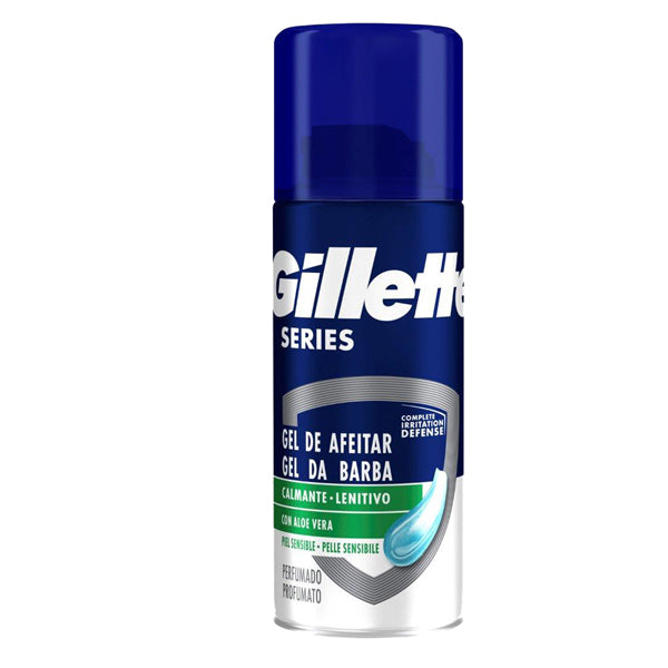 GILLETTE - PG167 - Gel da barba Gillette series - pelli sensibili - 75 ml (da viaggio) - Gillette