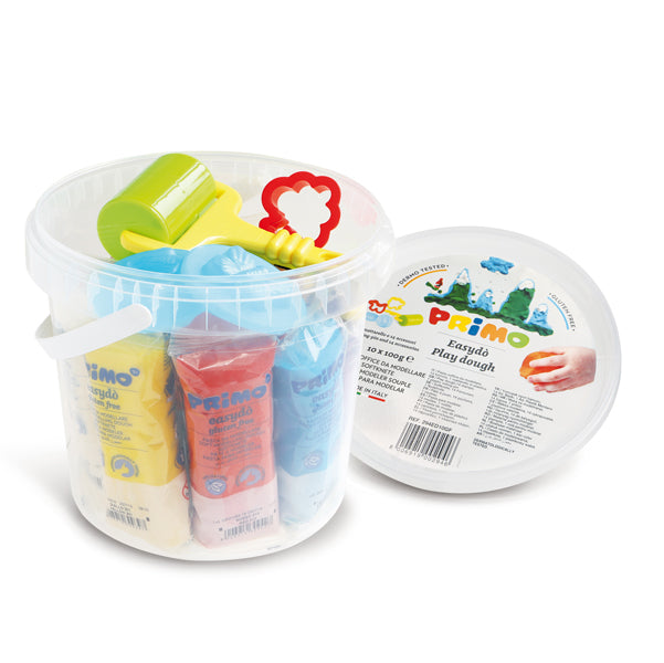 PRIMO - MOROCOLOR - 294ED10 - Pasta soffice Easy DO' - 100gr - Primo - Secchiello 10 panetti con accessori