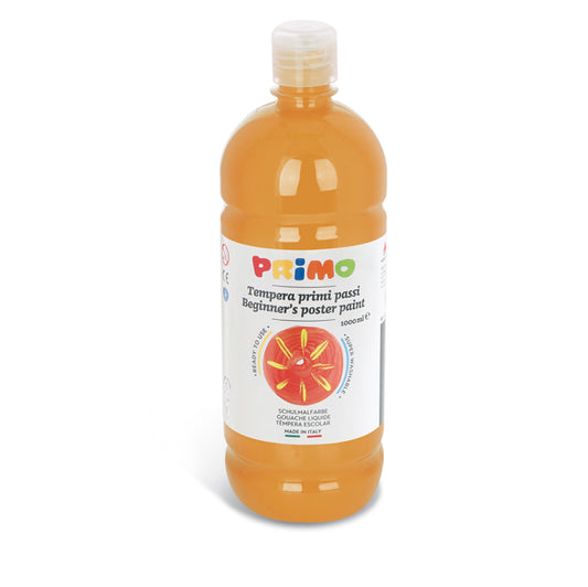 PRIMO - MOROCOLOR - 204BR1000270 - Tempera pronta Primi Passi - 1 L - giallo ocra - Primo