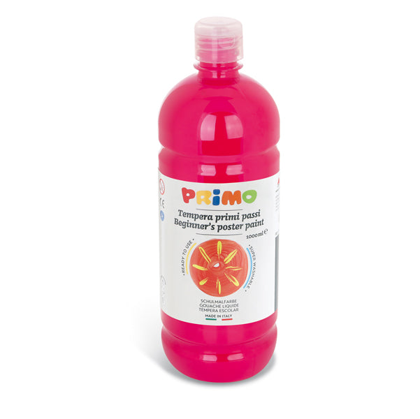 PRIMO - MOROCOLOR - 204BR1000301 - Tempera pronta Primi Passi - 1 L - magenta - Primo