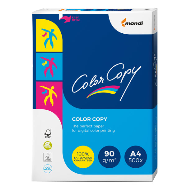 MONDI - 6316 - Carta Color Copy - A4 - 90 gr - bianco - Mondi - conf. 500 fogli