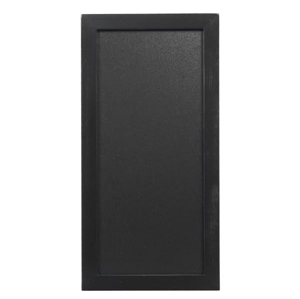 SECURIT - WBW-BL-20-40 - Lavagna Woody - cornice nera - 20 x 40 cm - Securit