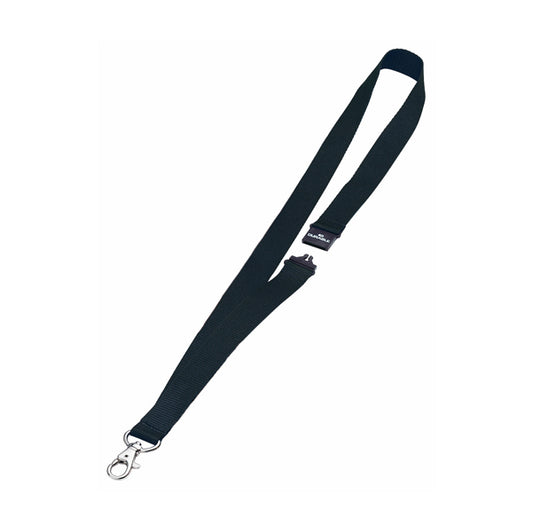 DURABLE - 8137-01 - Cordoncini portabadge - larghezza 2 cm - nero - Durable - conf. 10 pezzi