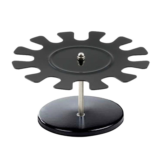 TURIKAN - 7203 - Portatimbri circolare - 12 posti - nero - metallo - Koala