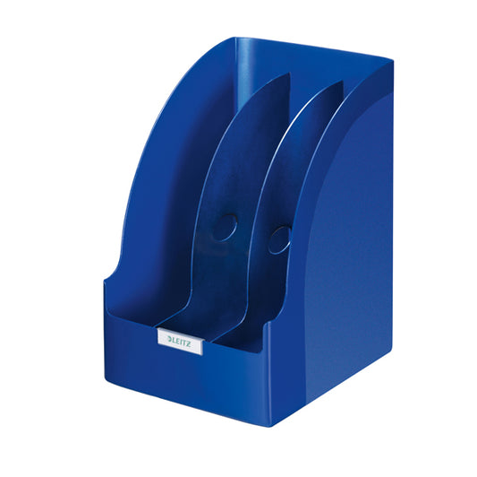 LEITZ - 52390035 - Portariviste Leitz Plus Jumbo - 24 x 31 x 21 cm - blu - Leitz