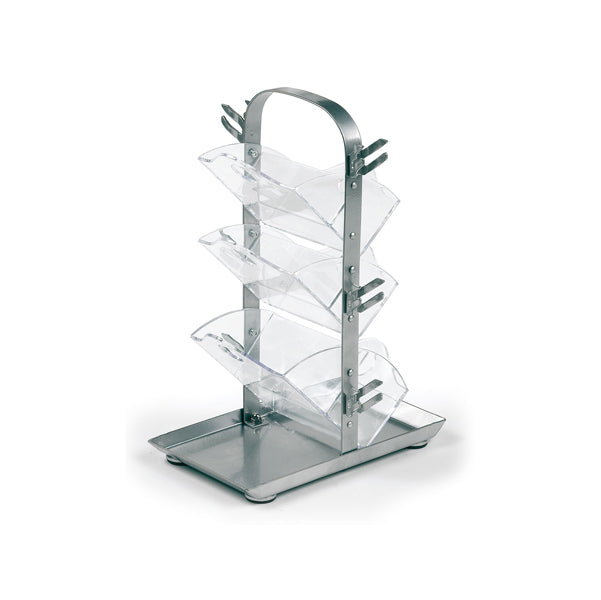 TURIKAN - 7200S - Portatimbri Fishbone - 6+6 posti - silver - Turikan