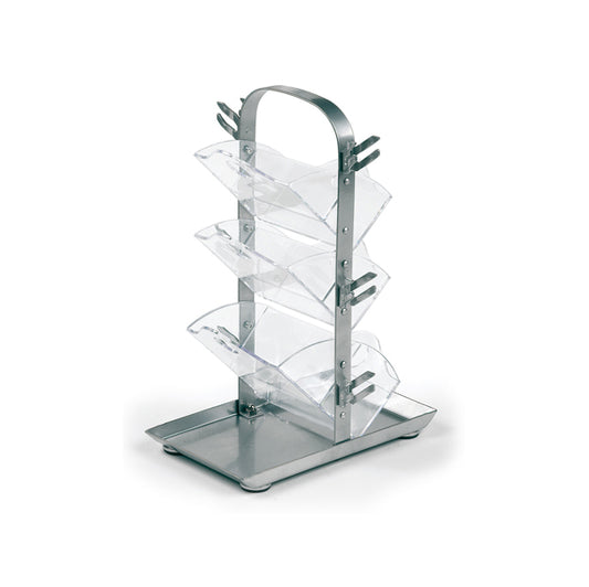 TURIKAN - 7200S - Portatimbri Fishbone - 6+6 posti - silver - Turikan