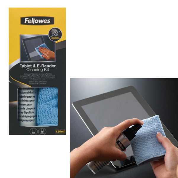FELLOWES - 9930501 - Kit di pulizia per Tablet ed EBook - Fellowes