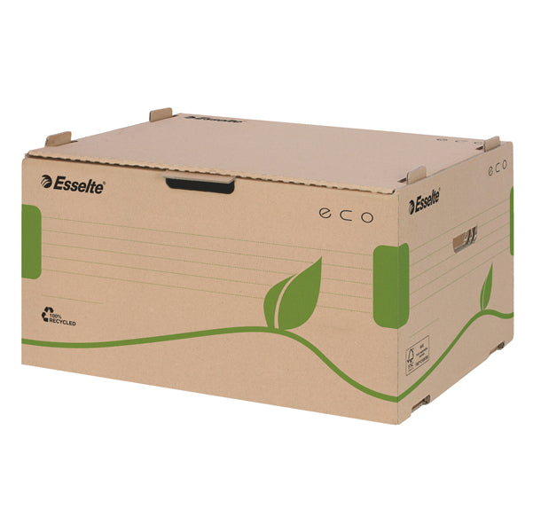 ESSELTE - 623919 - Scatola container EcoBox - 34x43,9x25,9 cm - apertura laterale - Esselte