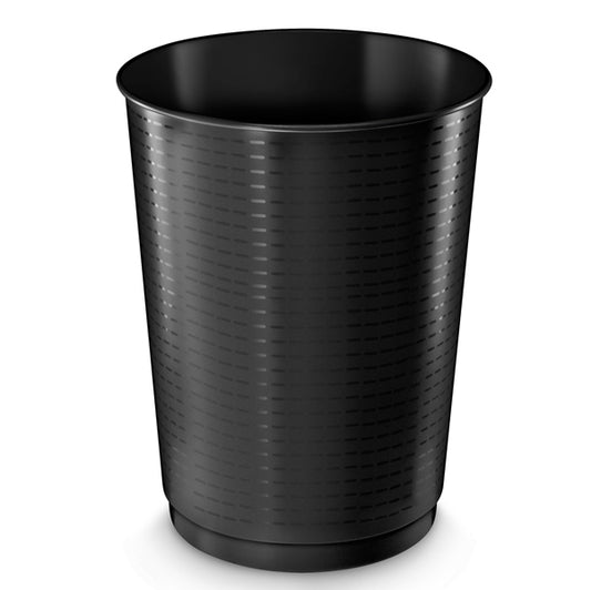 CEP - 1001330161 - Cestino gettacarte - altezza 49,5 cm - diametro 38 cm - 40 L - nero - CEP