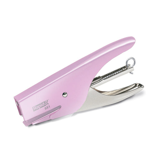 RAPID - 5000509 - Cucitrice a pinza Rapid Retro Classic S51 - strawberry cream - Rapid