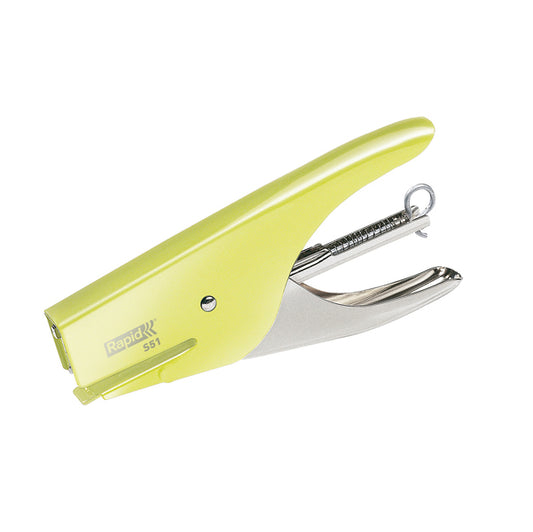 RAPID - 5000510 - Cucitrice a pinza Rapid Retro Classic S51 - mellow yellow - Rapid