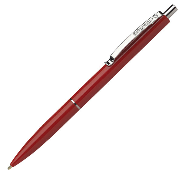 SCHNEIDER - P003082 - Penna a sfera a scatto K15 - punta media - rosso - Schneider
