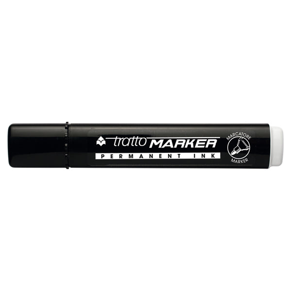 TRATTO - 841103 - Marcatore permanente Marker - punta tonda - tratto 2,50mm - nero  - Tratto