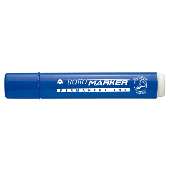 TRATTO - 841101 - Marcatore permanente Marker - punta tonda - tratto 2,50mm - blu - Tratto