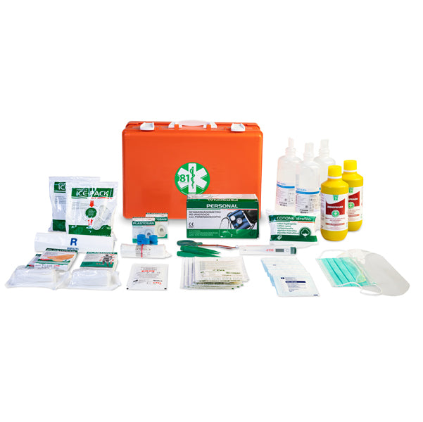 PVS - CPS517 - Valigetta di pronto soccorso Medic 2 - 39,5x27x13,5 cm - oltre 3 persone - arancio - PVS