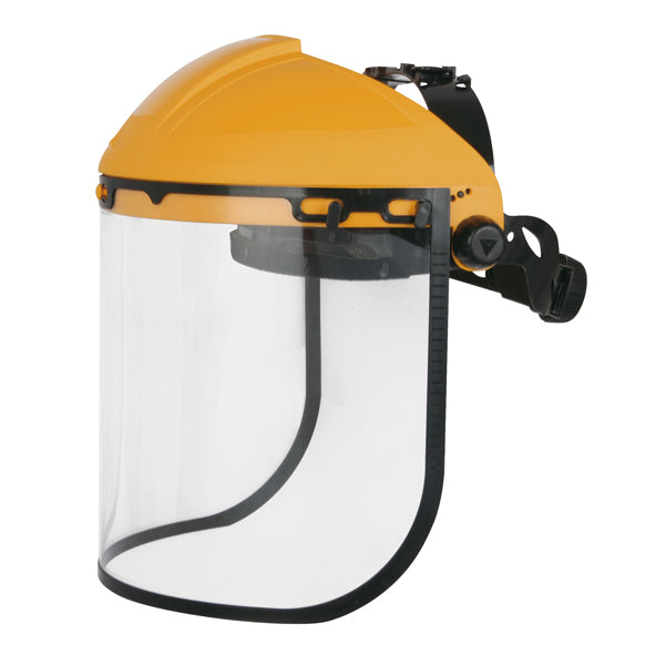 DELTAPLUS - BALB2IN - Porta visiera con protezione frontale + Visiera Balbi 2 - giallo - Deltaplus