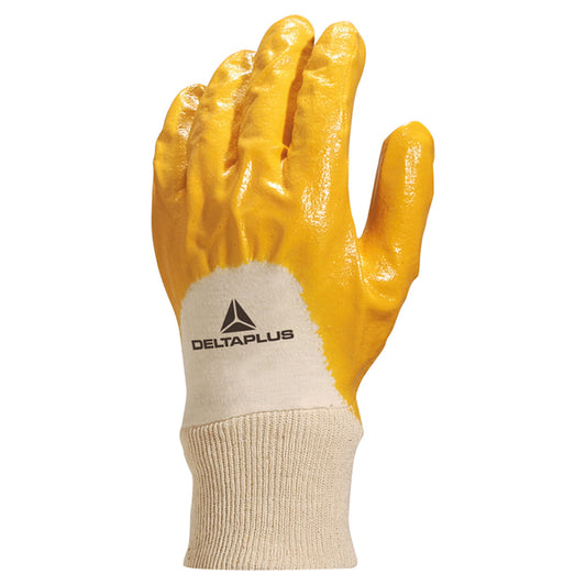 DELTAPLUS - NI01510 - Guanti da lavoro pesante NI015 - nitrile leggero - taglia 10 - giallo - Deltaplus