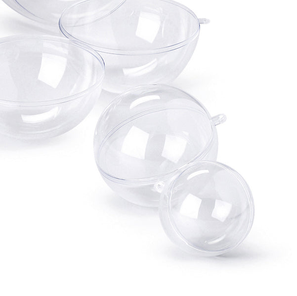 RI.PLAST - 5064105 - Sfera apribile in polistirene - trasparente - D140mm - Ri.plast