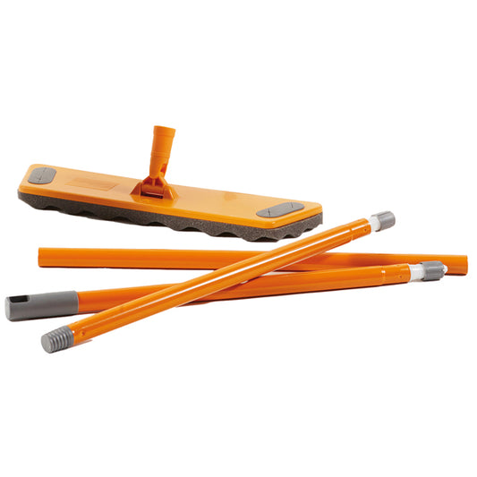 PERFETTO - 0027A - Scopa Pulipolvere con manico da 130 cm - 20 retine catturapolvere incluse - Perfetto