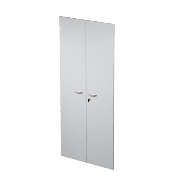 ARTEXPORT - 60075M_9 - Coppia ante Easy - per mobile alto - 80 x 175 cm - spessore 18 mm - melaminico - grigio - Artexport