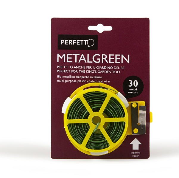 PERFETTO - 0366 - Filo multiuso Metalgreen - 30 m - metallo ricoperto - Perfetto
