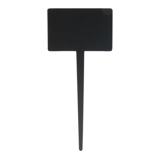 SECURIT - TAG-RECTANGLE-5 - Silhouette Tags - forma rettangolo - 15 x 25 cm - nero - Securit - set 5 pezzi