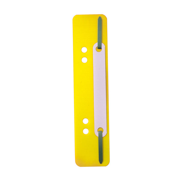 DURABLE - 6901-04 - Pressini fermafogli - 38x150 mm - giallo - Durable - conf. 25 pezzi