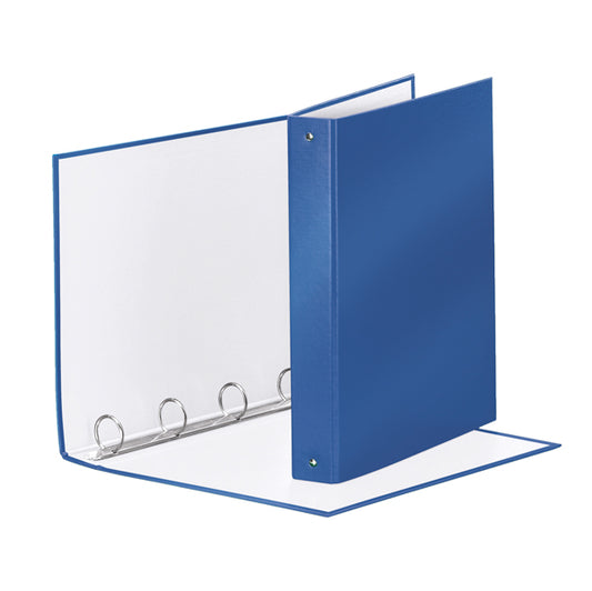 ESSELTE - 395792960 - Raccoglitore Meeting - 4 anelli tondi 30 mm - dorso 4 cm - 22x30 cm - PPL - blu metallizzato - Esselte