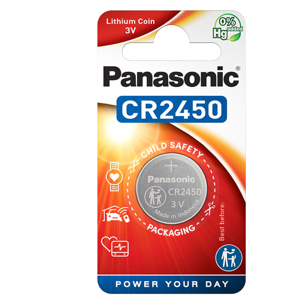 PANASONIC - C302450 - Blister Micropila CR2450 - litio - Panasonic