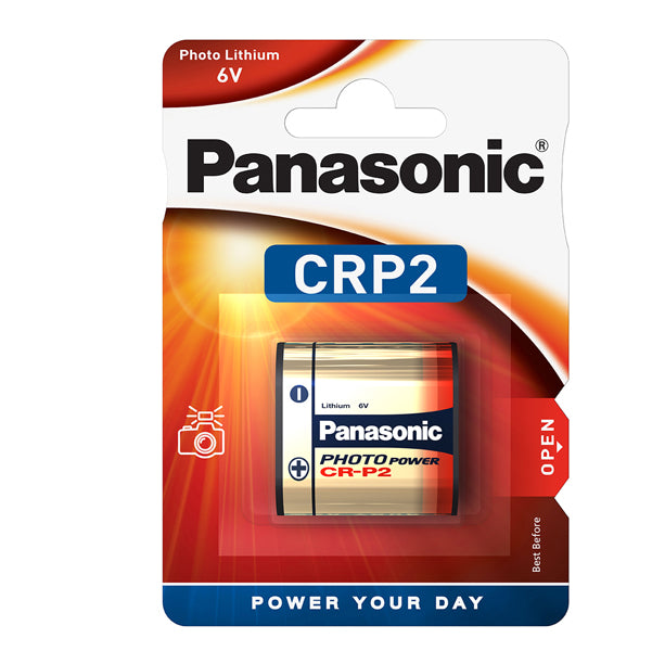PANASONIC - C300012 - Micropila CRP2 Photo - litio - Panasonic - blister 1 pezzo