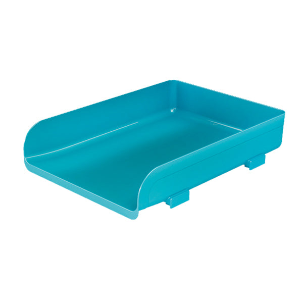 ARDA - 85510TU - Vaschetta portacorrispondenza Mydesk - 33,5 x 25,4 x 7 cm - turchese - Arda