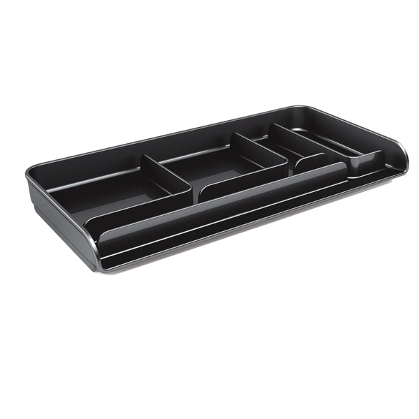 ARDA - 8110N - Vaschetta portacancelleria Mydesk - 26,1x12,5x2,8 cm - nero - Arda