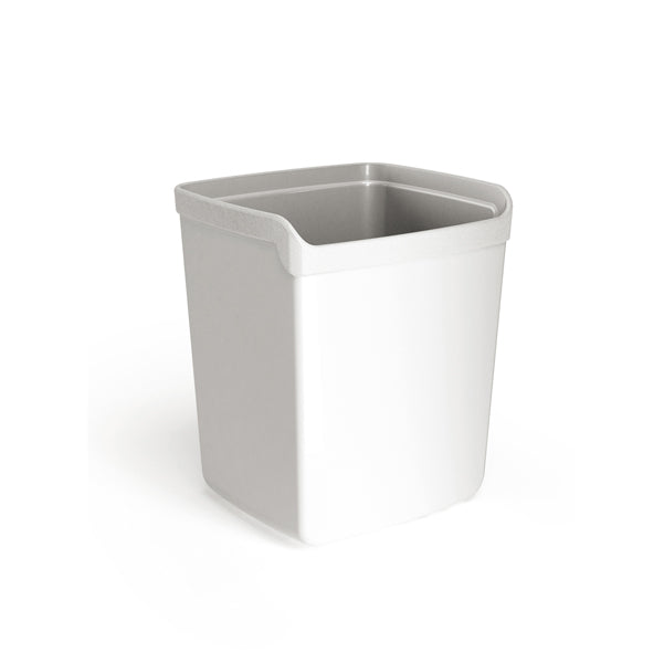 ARDA - 8111B - Bicchiere portapenne Mydesk - 8,7x7,4x10 cm - bianco - Arda