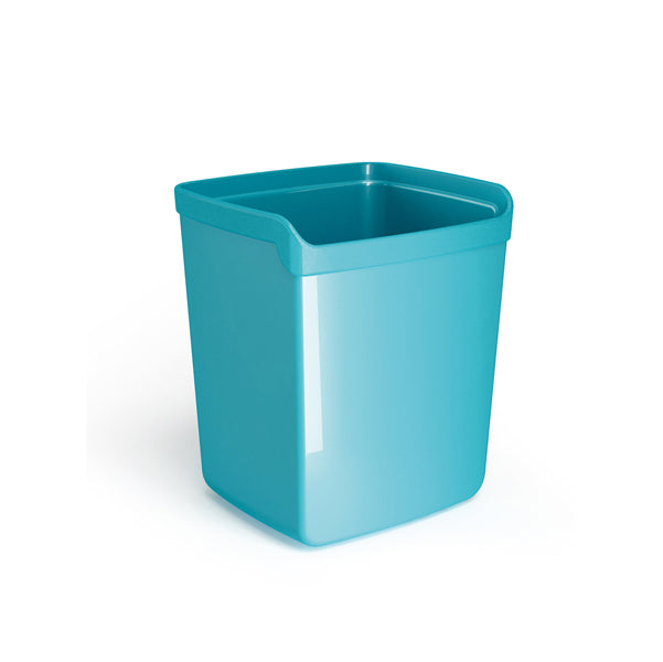 ARDA - 8111TU - Bicchiere portapenne Mydesk - 8,7x7,4x10 cm -  turchese - Arda