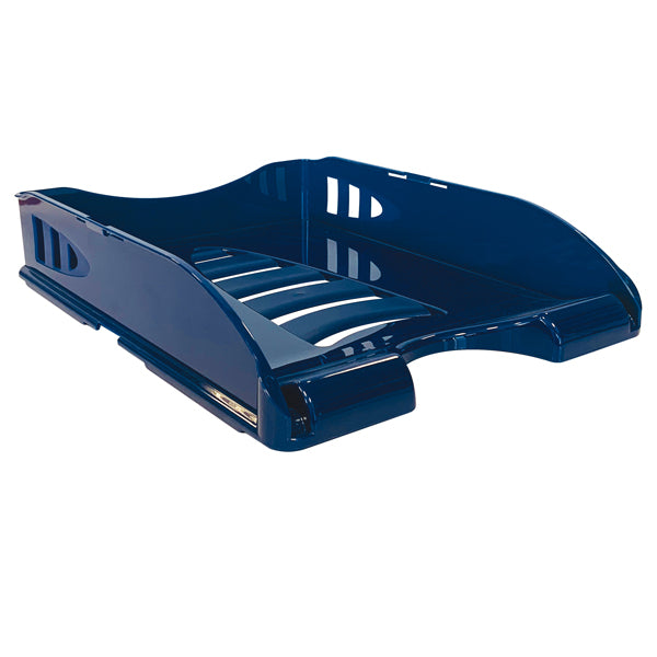 ARDA - 75510A - Vaschetta portacorrispondenza Sunrise - 33,5 x 25,4 x 7 cm - blu - Arda
