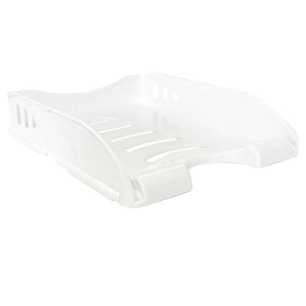 ARDA - 75510B - Vaschetta portacorrispondenza Sunrise - 33,5 x 25,4 x 7 cm - bianco - Arda