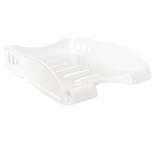 ARDA - 75510B - Vaschetta portacorrispondenza Sunrise - 33,5 x 25,4 x 7 cm - bianco - Arda