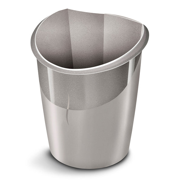 CEP - 1003200201 - Cestino gettacarte Ellypse Xtra Strong - altezza 38 cm - 15 L - grigio talpa - CEP